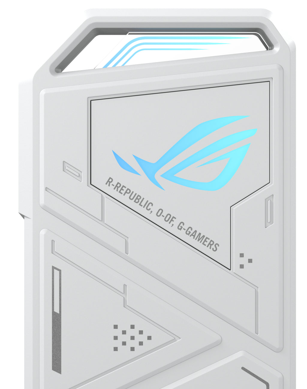 ASUS ROG Strix Arion White Edition Enceinte ssd Blanc M.2