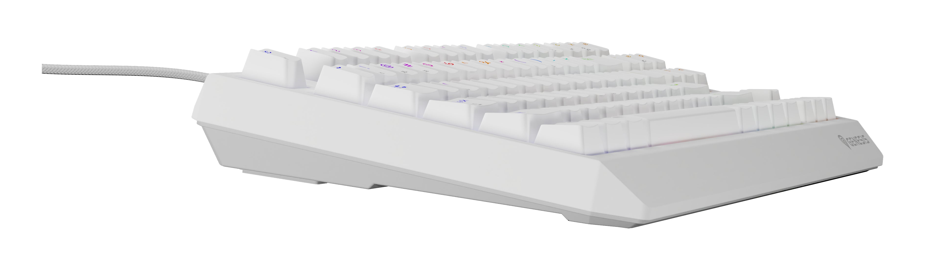 GENESIS Thor 230 TKL clavier Gaming USB QWERTY Anglais américain Blanc