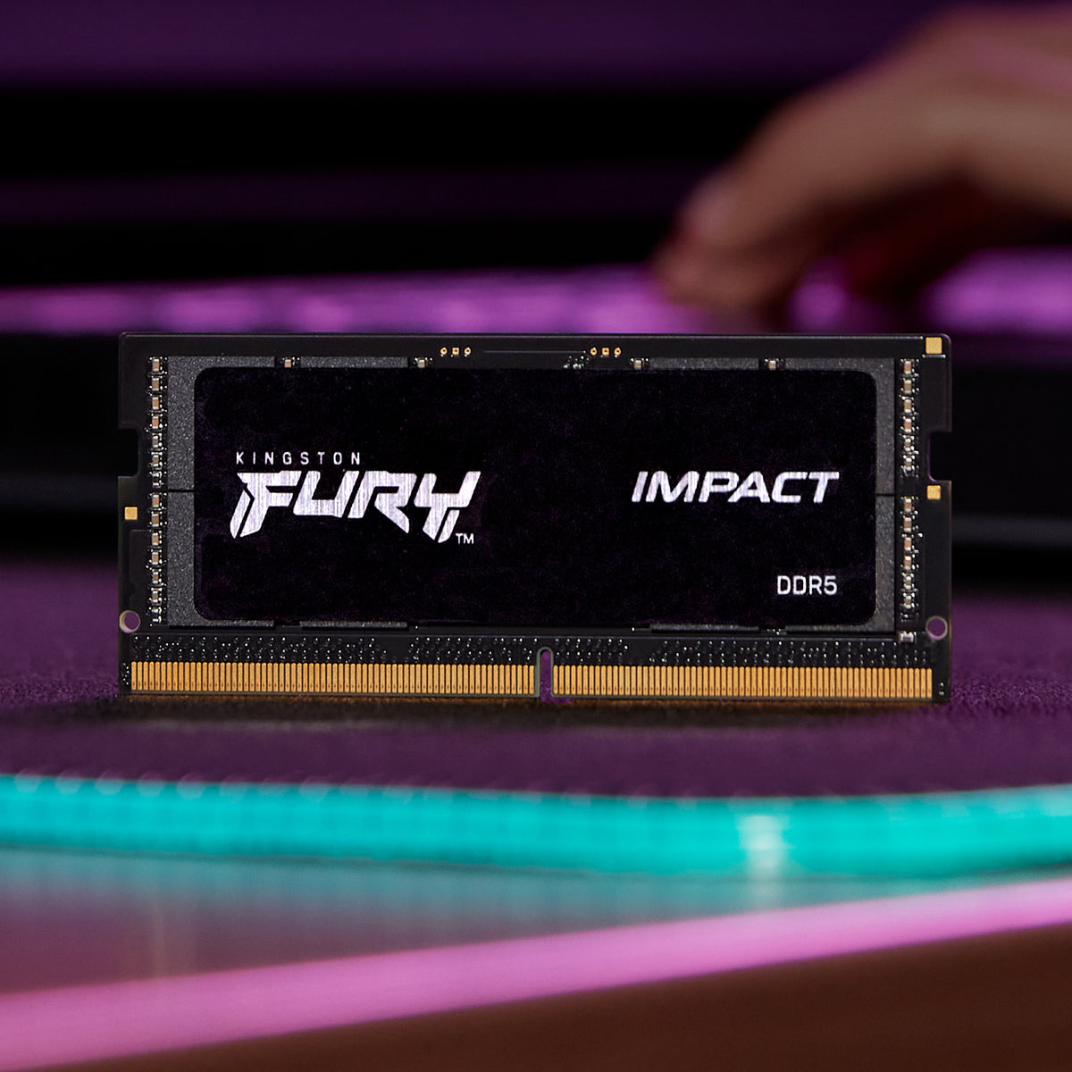 Kingston Technology FURY DDR5 SODIMM Impact CL38 32 Go 4 800 MT/s (Kit de 2) - vue 6
