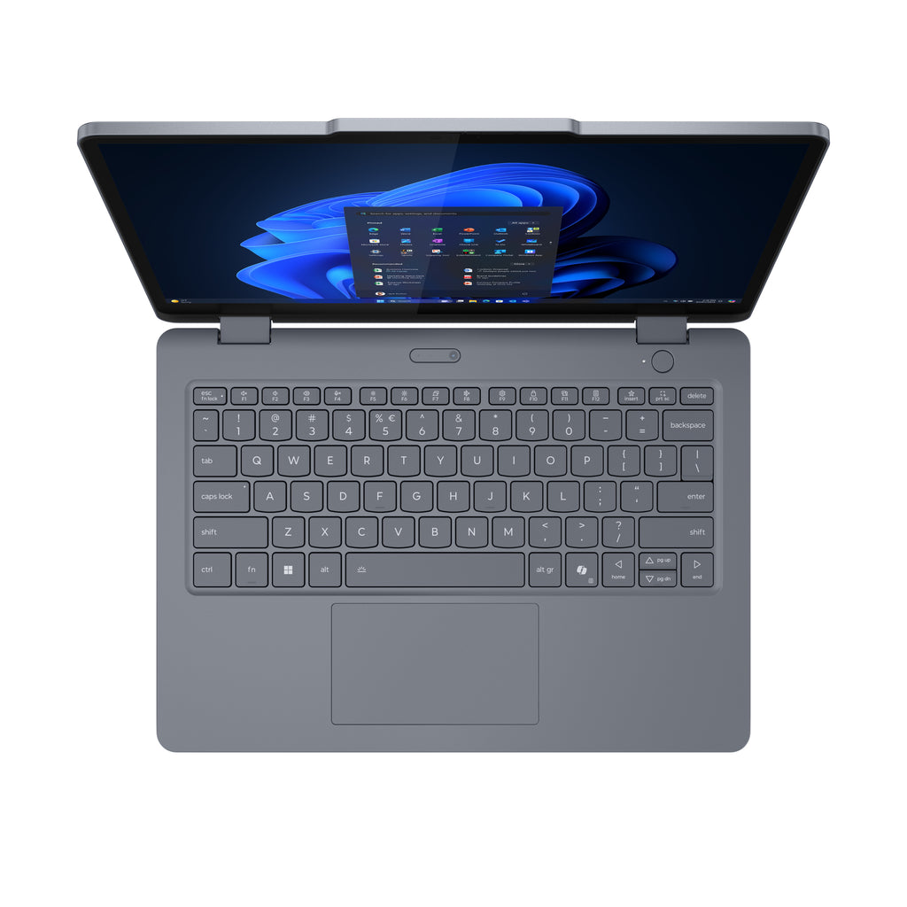 Lenovo 13w 2-in-1 Gen 3 Intel Core 5 120U Hybride (2-en-1) 33,8 cm (13.3") Écran tactile WUXGA 16 Go DDR5-SDRAM 512 Go SSD Wi-Fi 6E (802.11ax) Windows 11 Pro Allemand Gris