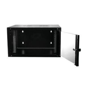 LogiLink W15E66B étagère 15U Rack monté sur le mur Noir - vue 3
