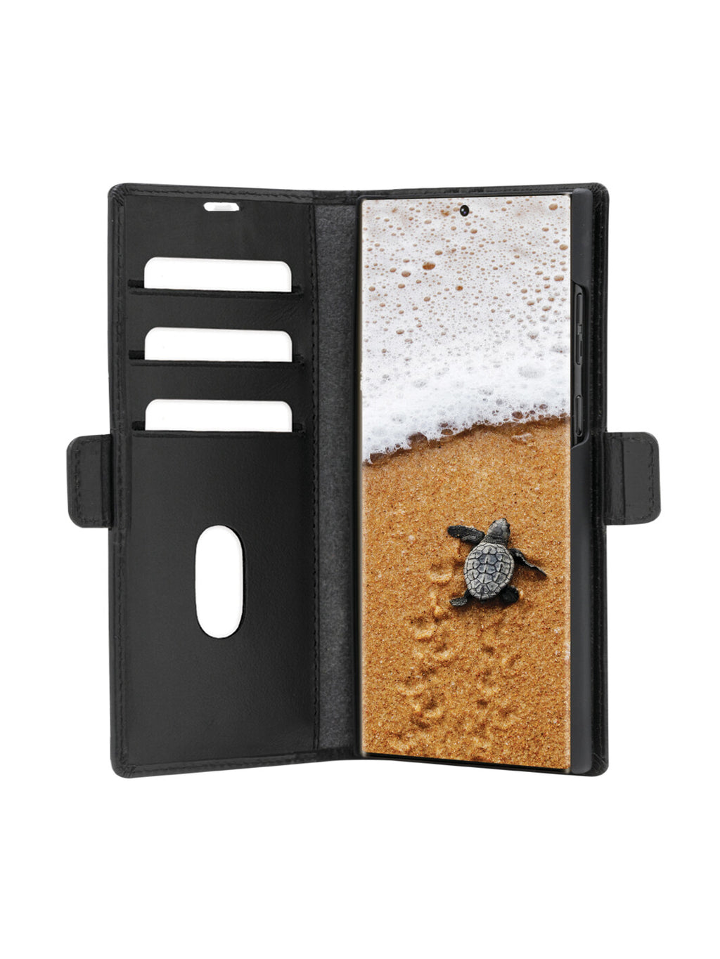 dbramante1928 Copenhagen Étui Portefeuille pour Samsung Galaxy S24 Ultra 6.8", Noir