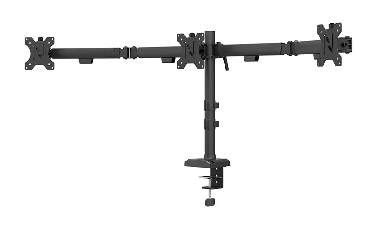 Neomounts DS60-600BL3 Support d'écran à fixer 10-27" - Quickfix - arrêt 180°