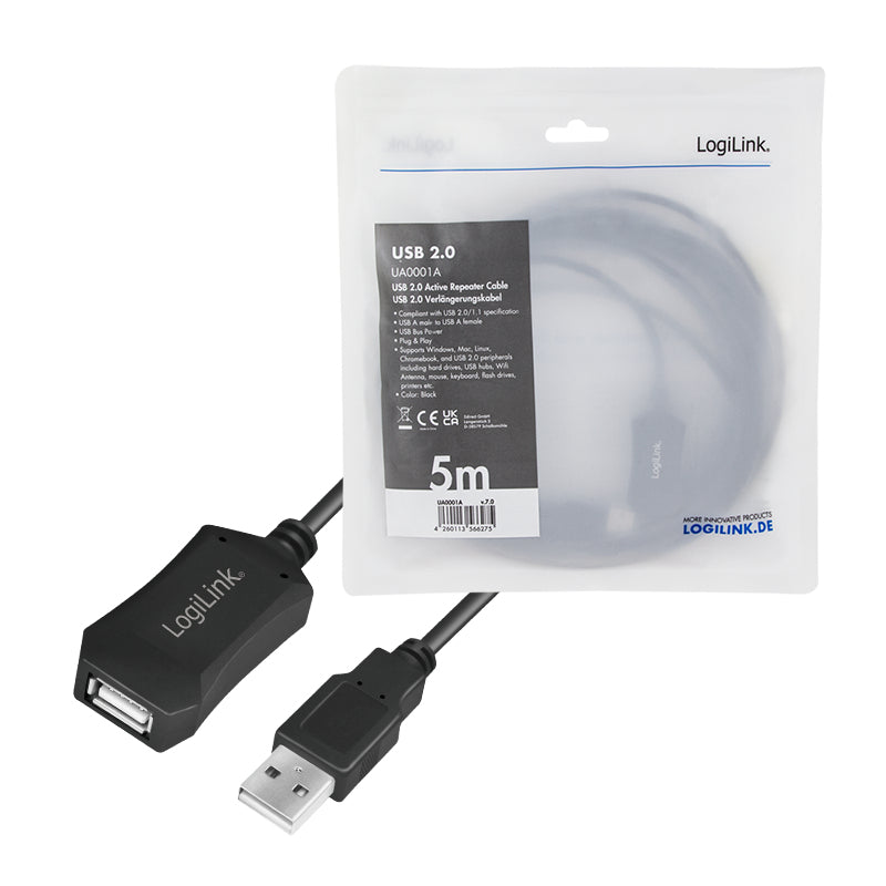 LogiLink UA0001A changeur de genre de câble USB Type-A Noir