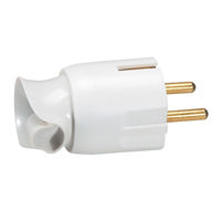 Legrand 0 501 72 prise de courant électrique Type F Blanc 2P+E