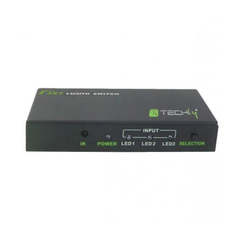 Répartiteur Vidéo HDMI 4K IDATA-HDMI-4K31, Noir