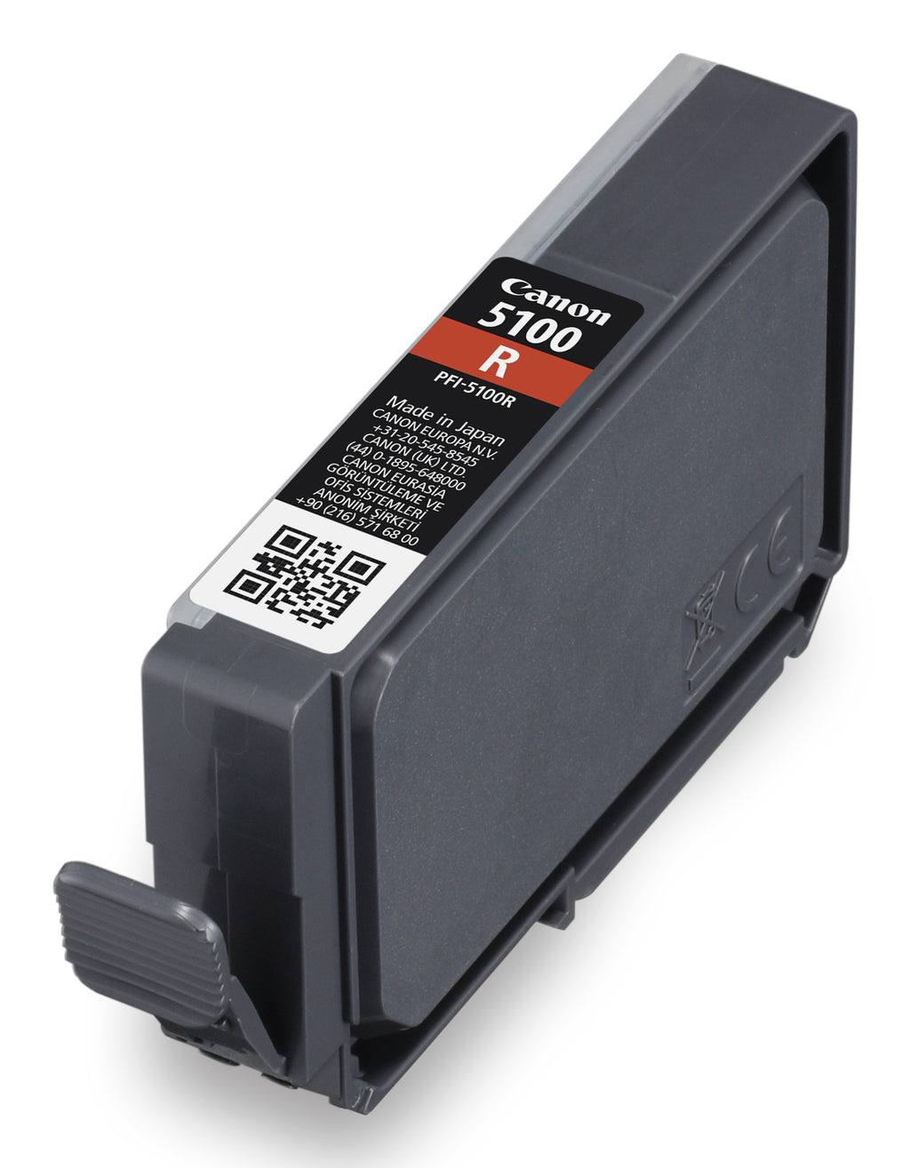 Canon PFI-5100 R Cartouche d'Encre Originale, Rouge