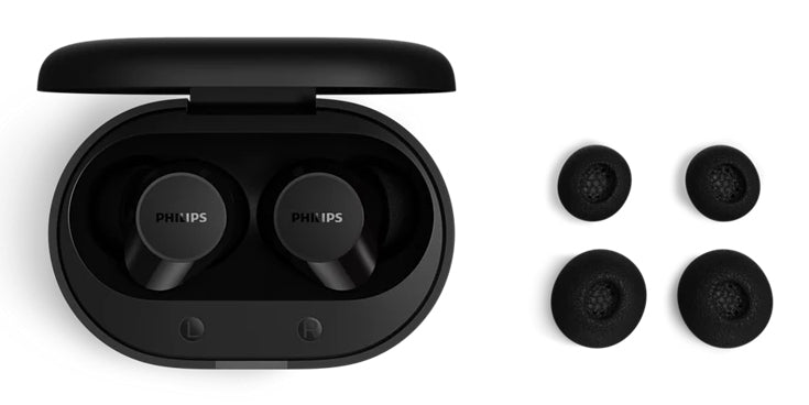 Philips TAT1300BK/00 casque Sans fil Ecouteurs Appels/Musique USB Type-C Bluetooth Noir