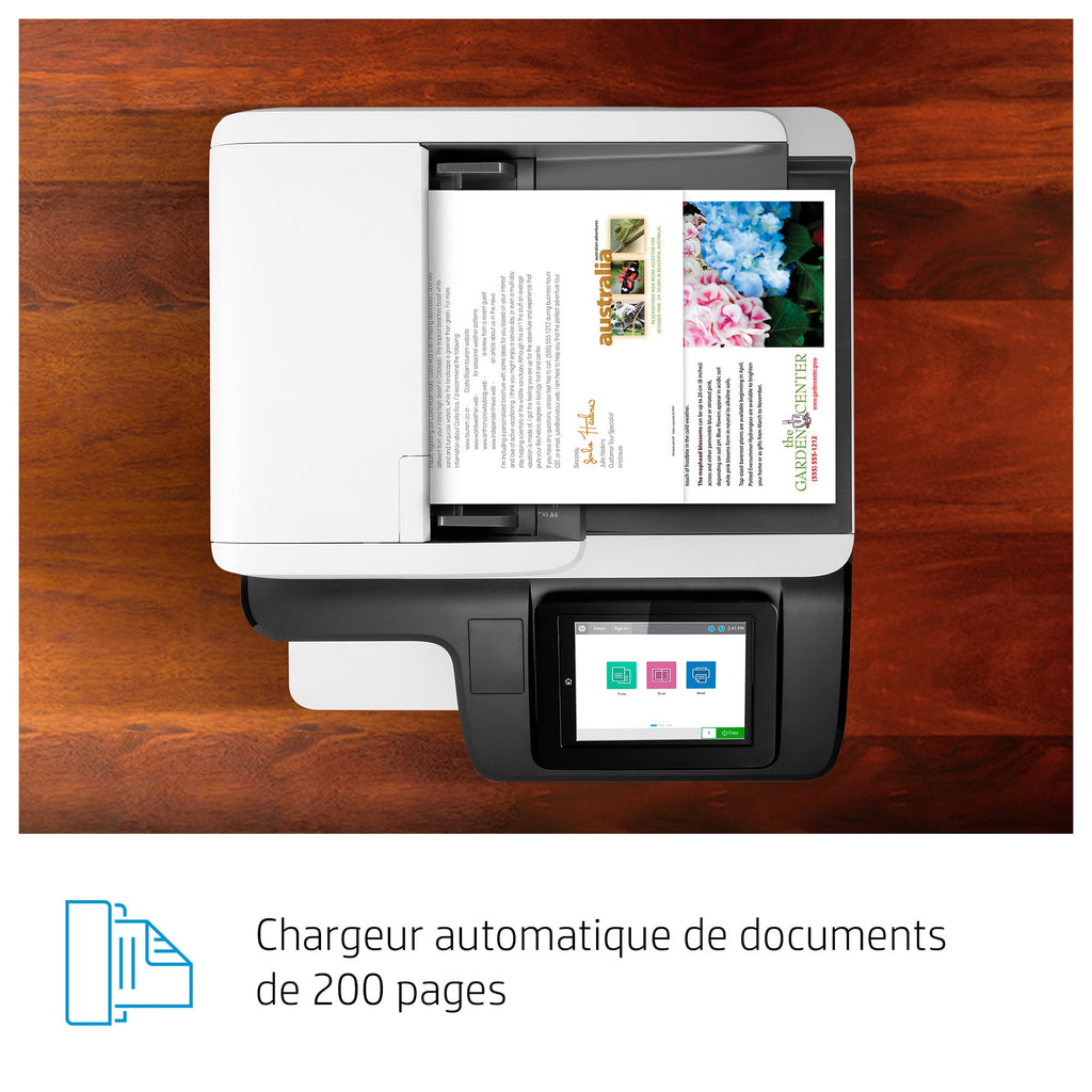 HP Color LaserJet Enterprise Imprimante multifonction M776dn - vue 6