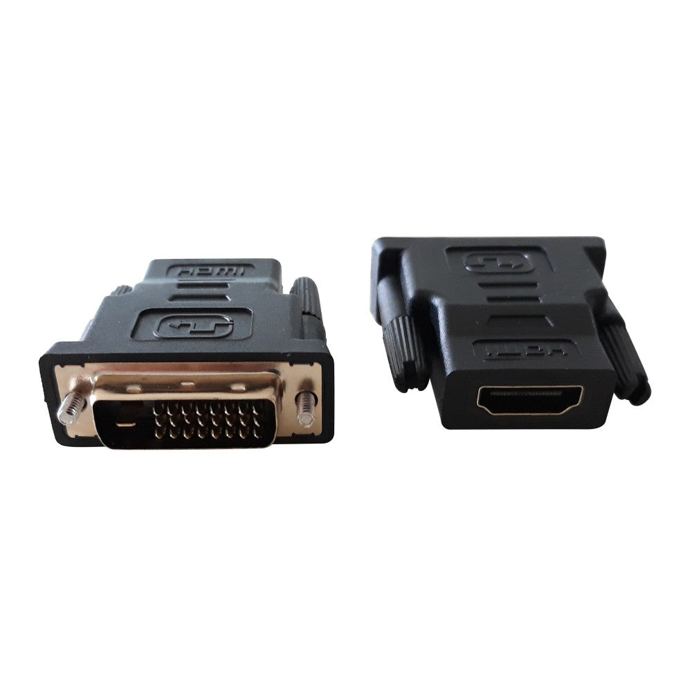 Adaptateur DVI-D vers HDMI Mâle/Femelle, Noir