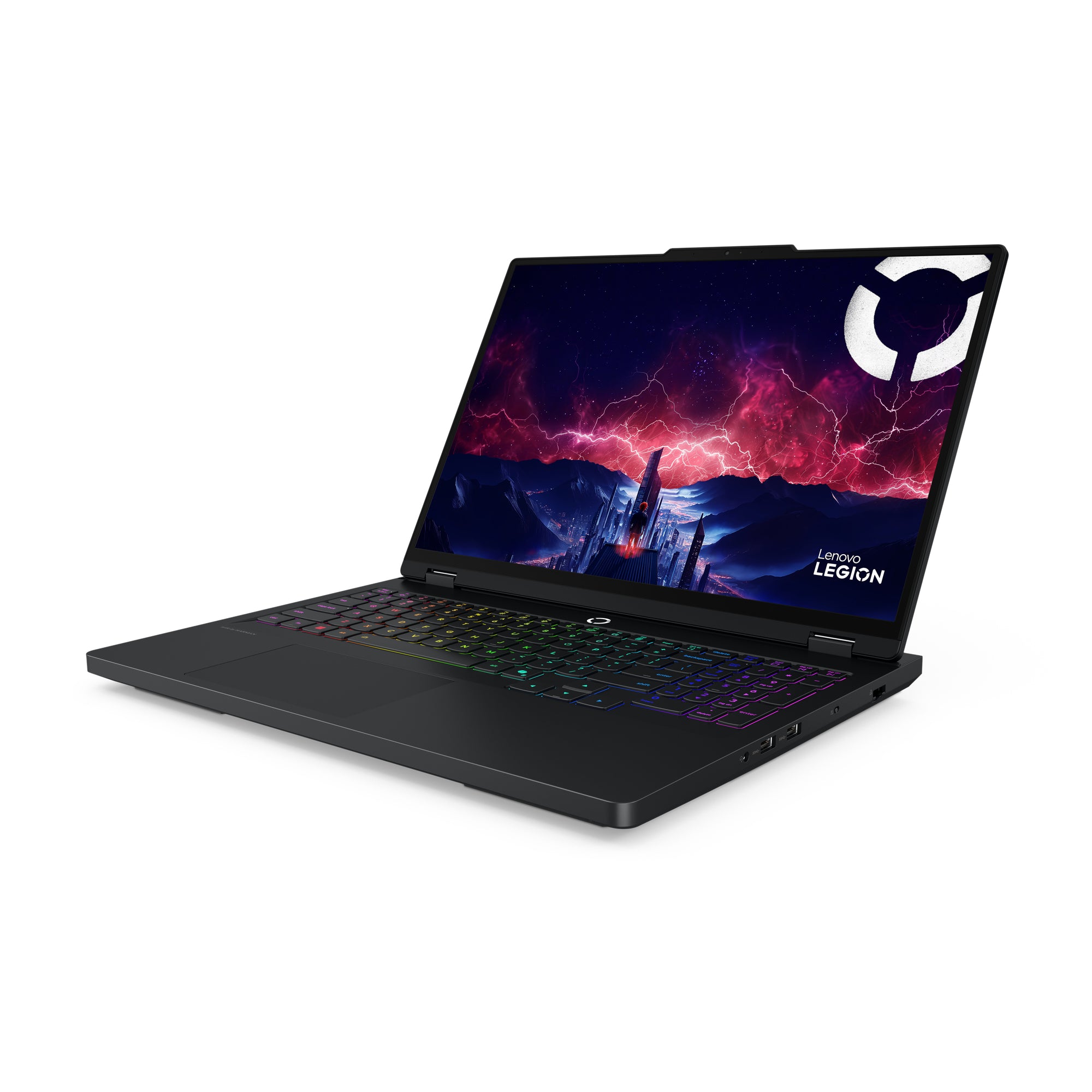 Lenovo Legion Pro 5 16ADR10 AMD Ryzen™ 7 8745HX Ordinateur portable 40,6 cm (16") WQXGA 32 Go DDR5-SDRAM 1 To SSD NVIDIA GeForce RTX 5060 Wi-Fi 7 (802.11be) Windows 11 Home Allemand Noir