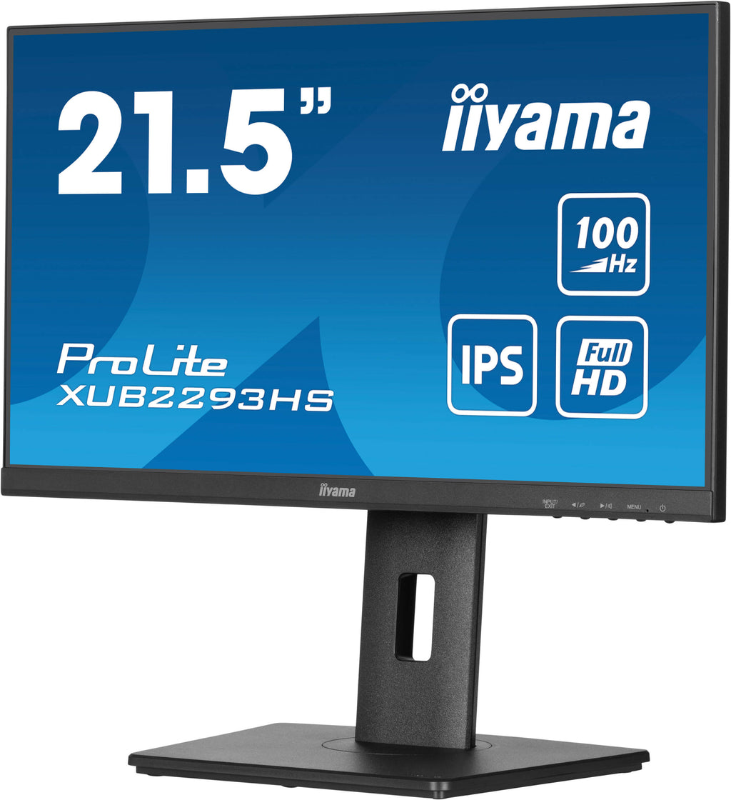 iiyama ProLite XUB2293HS-B6 écran plat de PC 54,6 cm (21.5") 1920 x 1080 pixels Full HD LED Noir