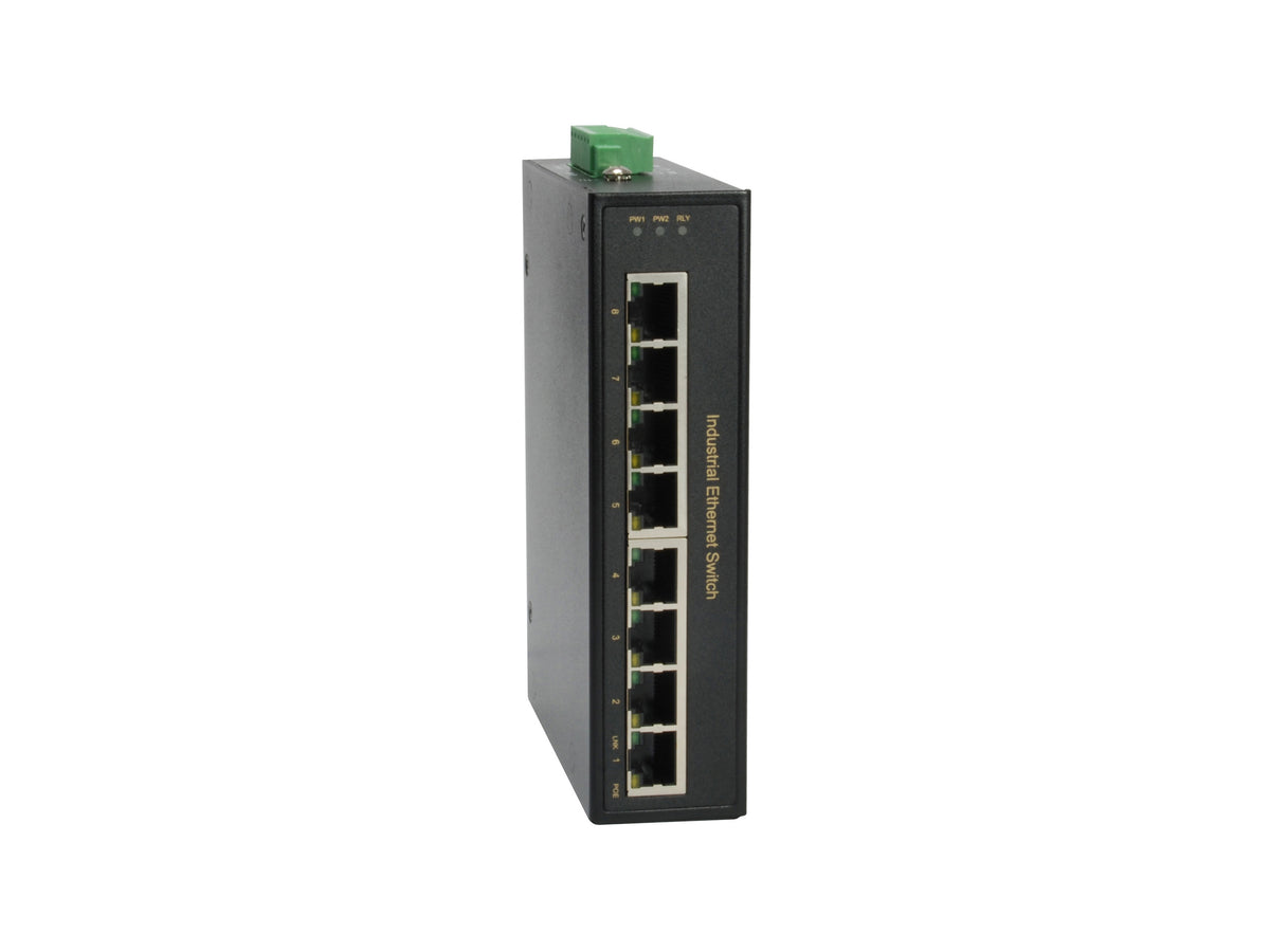 LevelOne IFP-0801 Commutateur Réseau Fast Ethernet 10/100 PoE Noir
