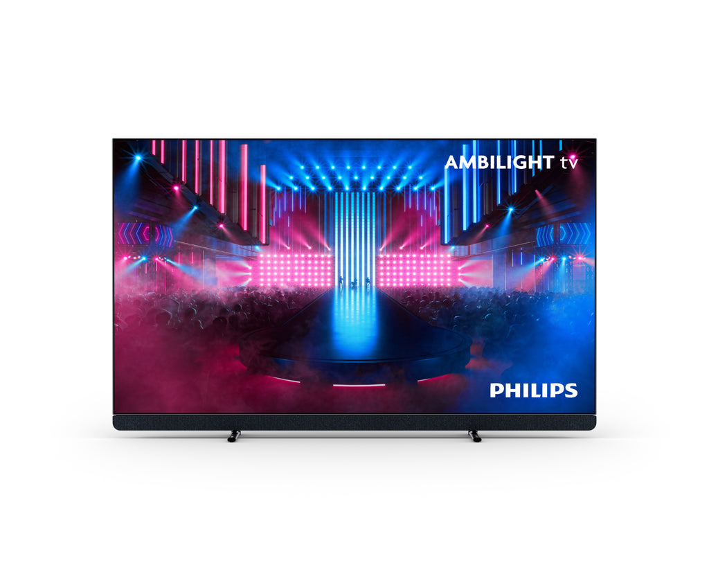 Philips 77OLED909/12 4K UHD TV, AL3, OLED, 120/100Hz, Google TV, P5 AI, HDR 10+ Adaptive, Dolby Vision + Dolby Atmos 195,6 cm (77") 4K Ultra HD Smart TV Wifi Noir 3000 cd/m²