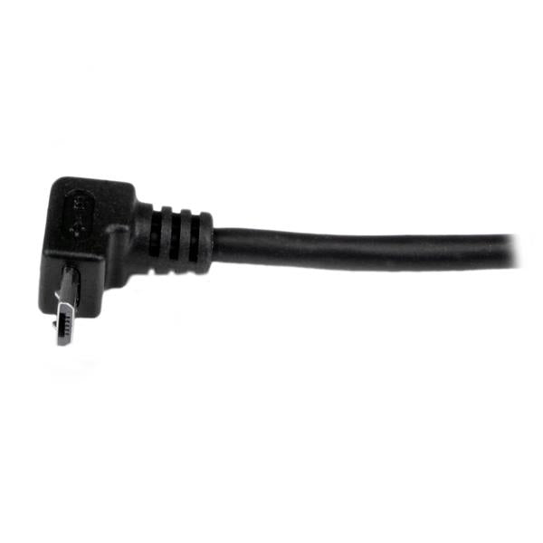 StarTech.com Câble Micro USB 2 m - A vers Micro B coudé 90° vers le haut - vue 5