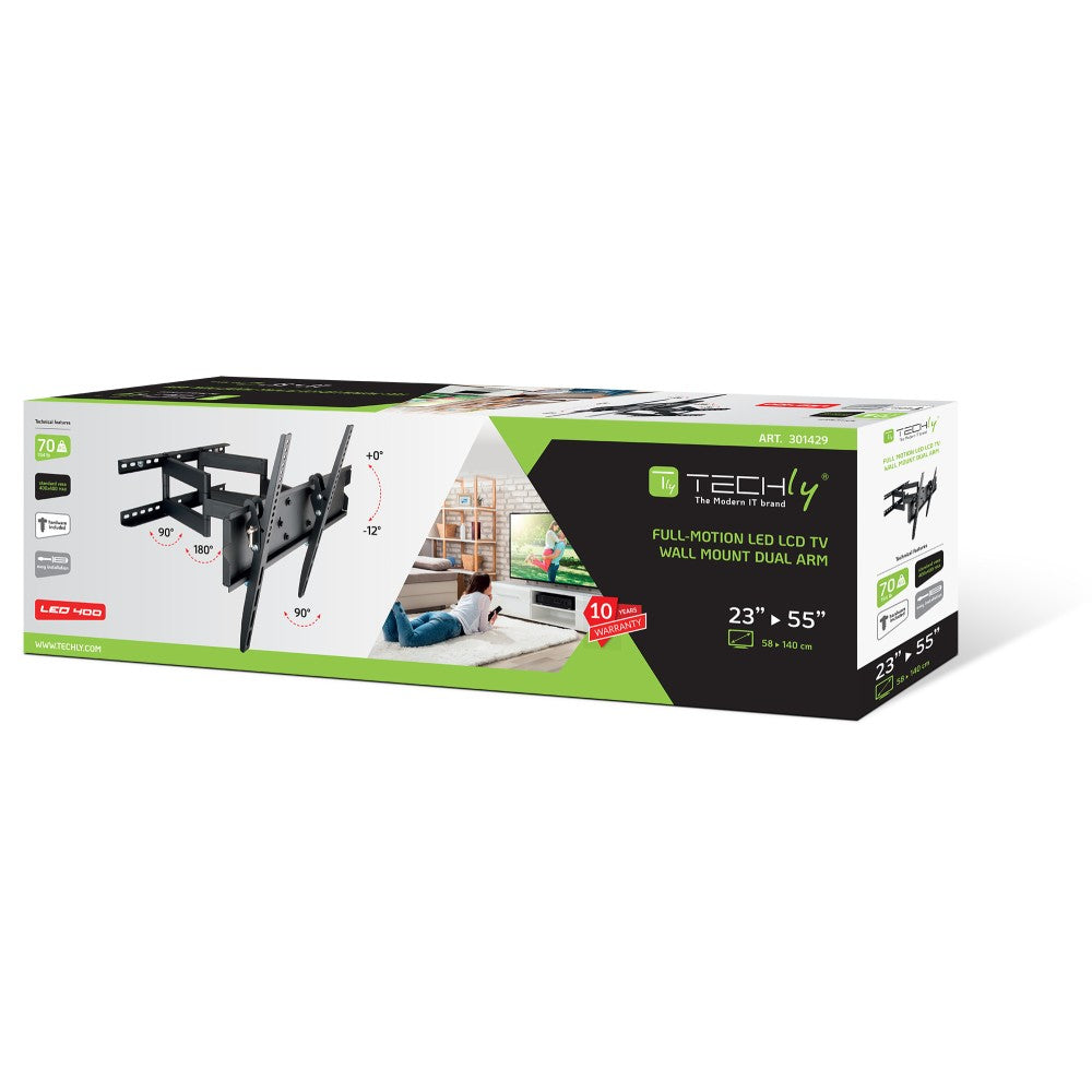 Support pour Téléviseur 139,7 cm (55") ICA-PLB 147M, Noir