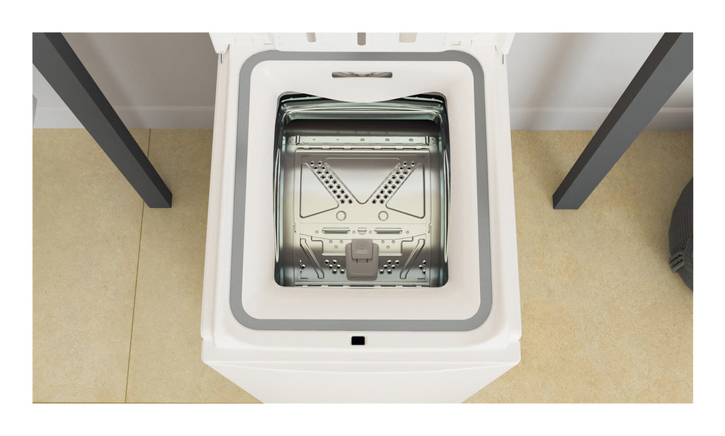 Whirlpool TDLR 6040S EU/N machine à laver Charge par dessus 6 kg 1000 tr/min Blanc