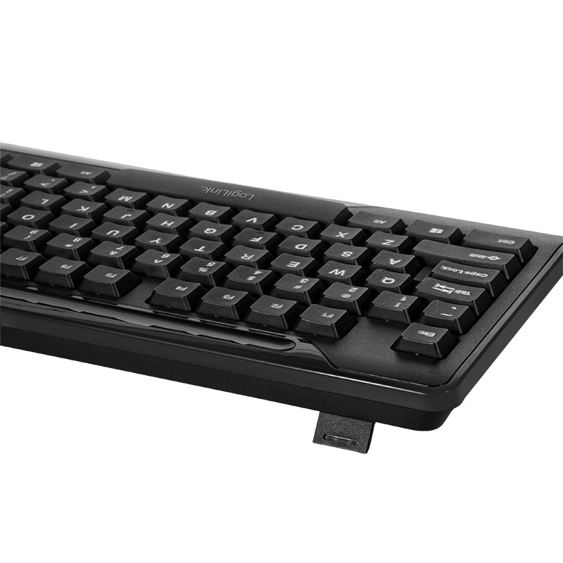 LogiLink ID0194 Ensemble Clavier et Souris Sans Fil RF, Noir