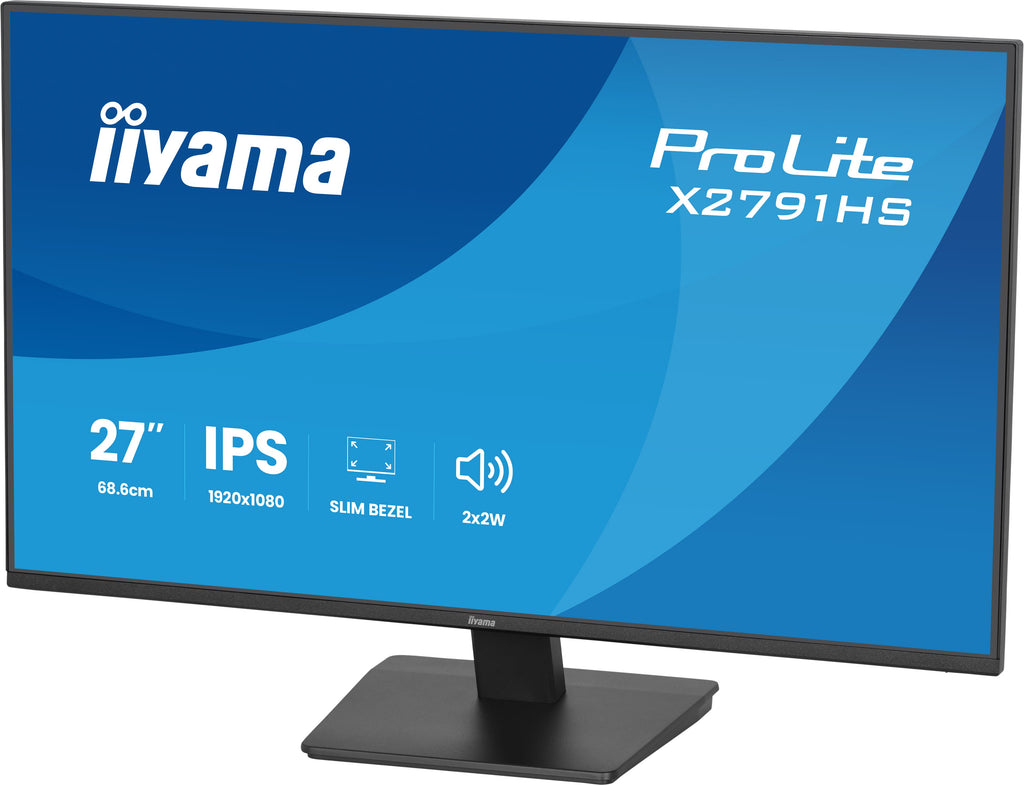 iiyama ProLite X2791HS-B1 écran plat de PC 68,6 cm (27") 1920 x 1080 pixels Full HD LED Noir