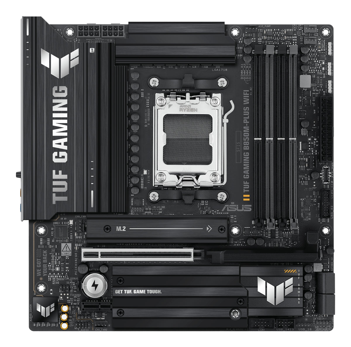 ASUS TUF GAMING B850M-PLUS WIFI AMD B850 Emplacement AM5 micro ATX