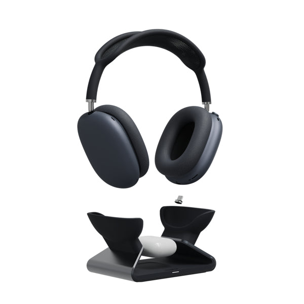 mophie 401316655 chargeur d'appareils mobiles Casque Noir USB Recharge sans fil Intérieure