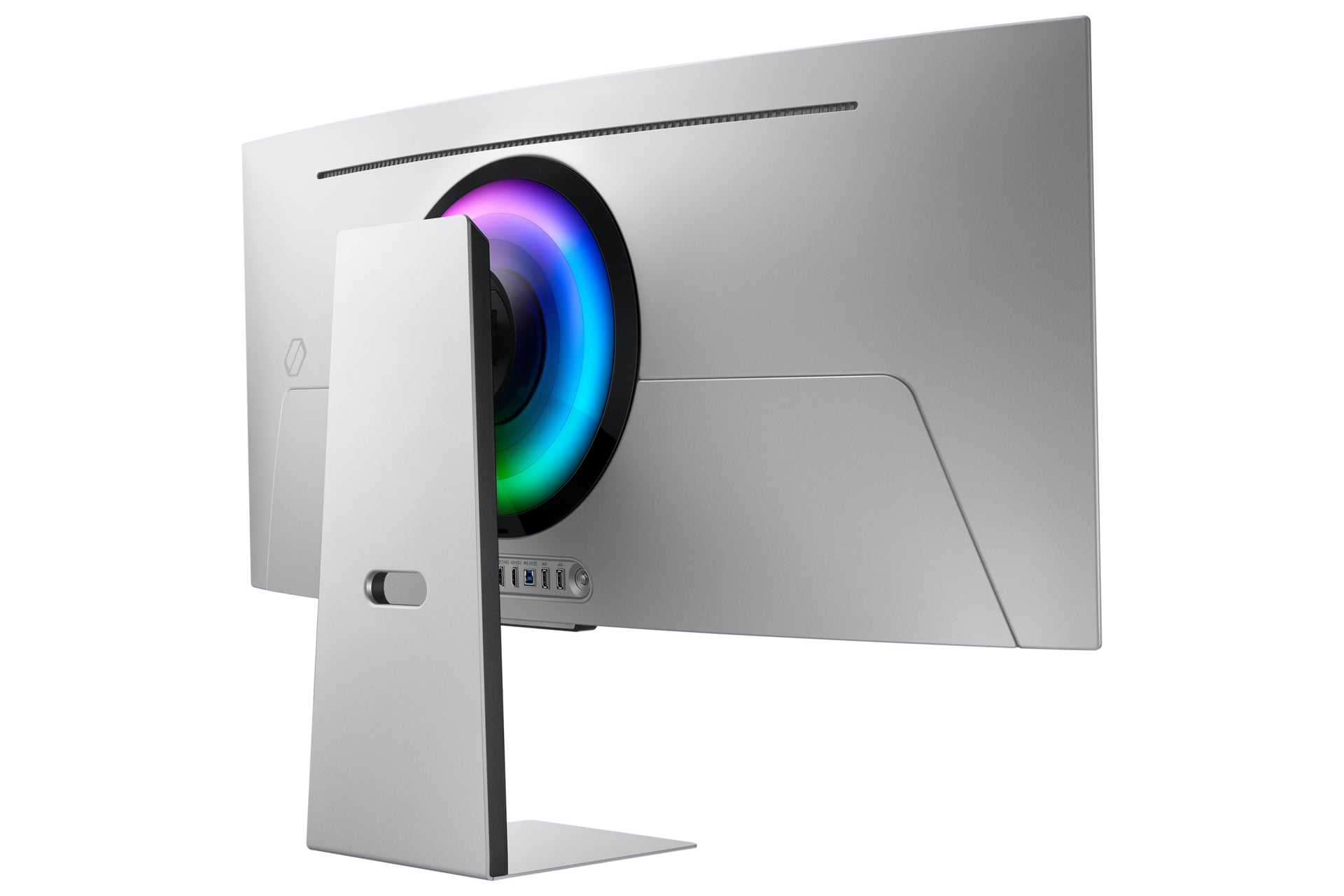 Samsung Samsung G85SD écran plat de PC 86,4 cm (34") 3440 x 1440 pixels UltraWide Quad HD OLED Argent