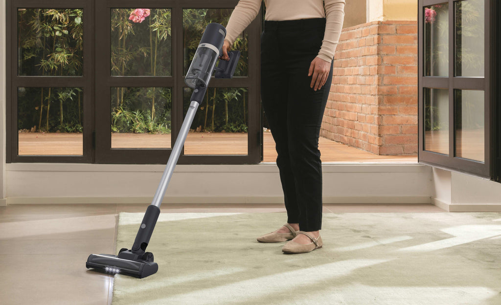 Hoover HFG10H 011 Aspirateur balai Batterie Sec HEPA Sans sac 0,55 L 200 W Bleu, Gris 2,6 Ah