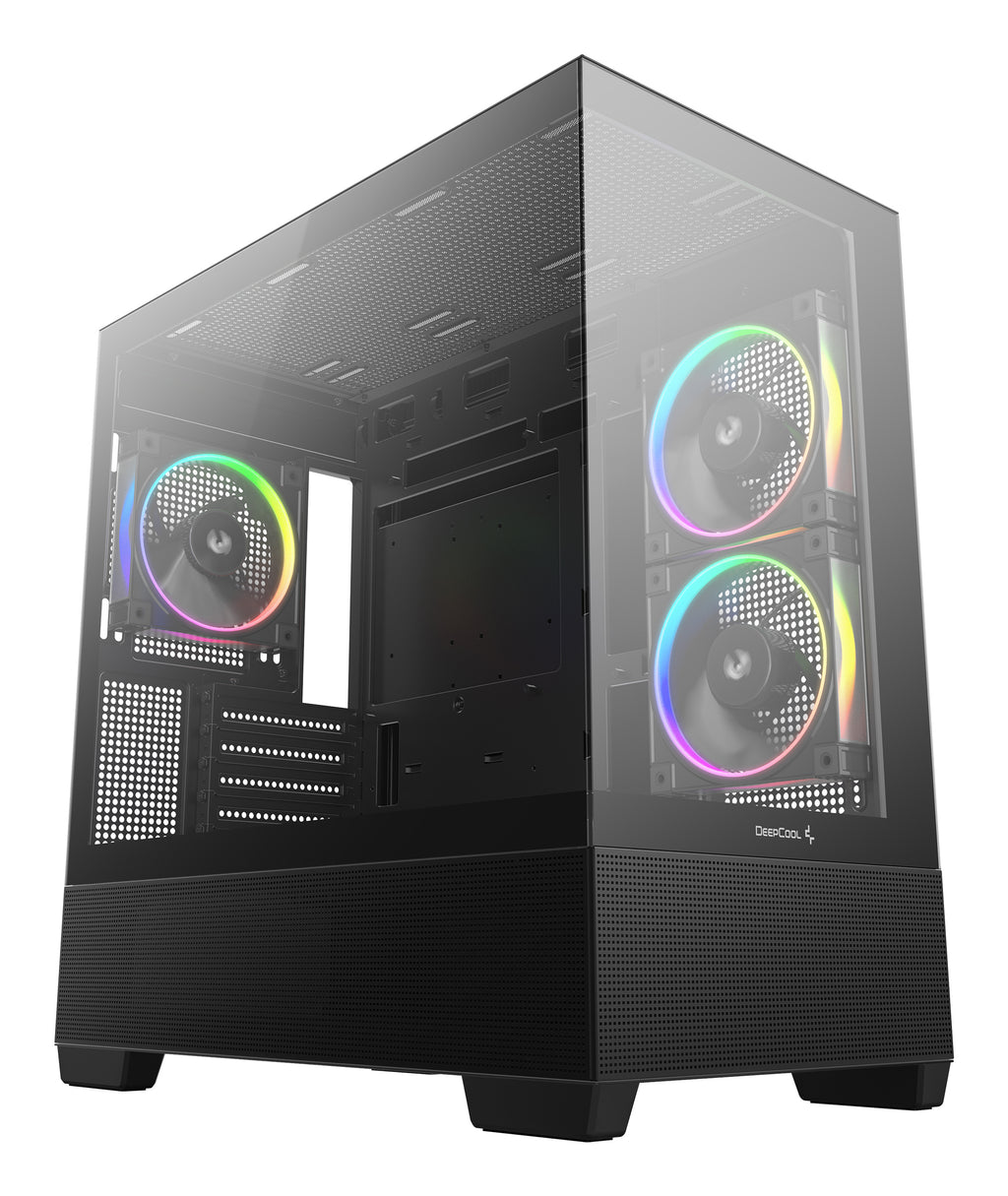 Deepcool Industries DeepCool CG380 3F Tower Micro ATX Sort