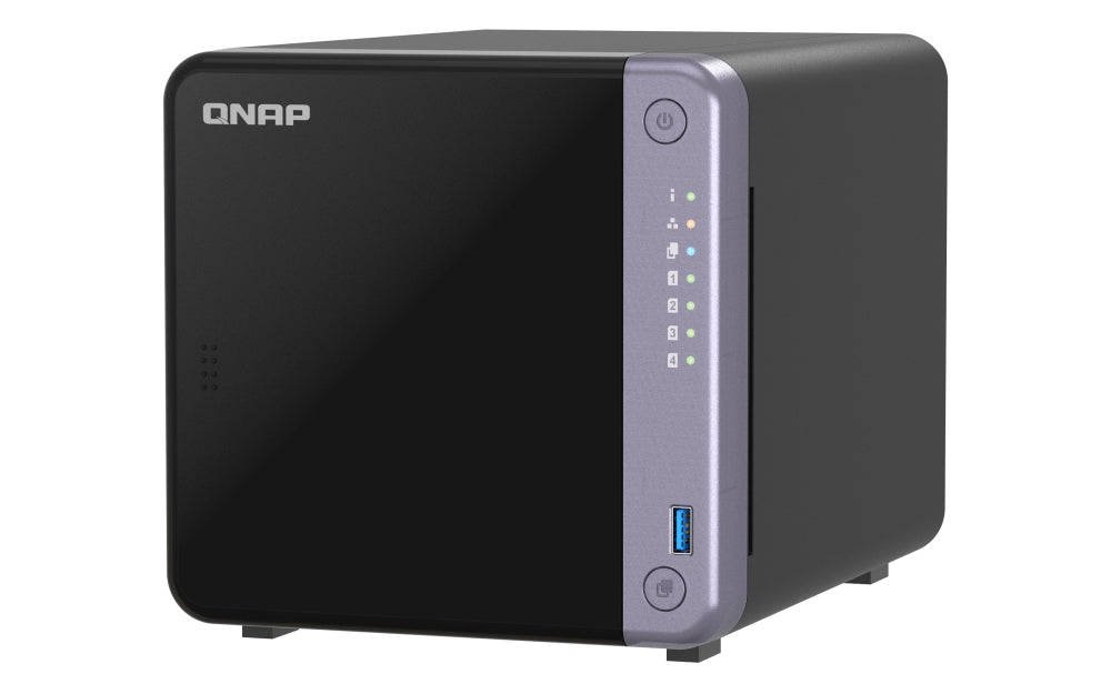 QNAP TS-432X NAS Tower Alpine Alpine AL-524 4 Go DDR4 QNAP QTS Noir