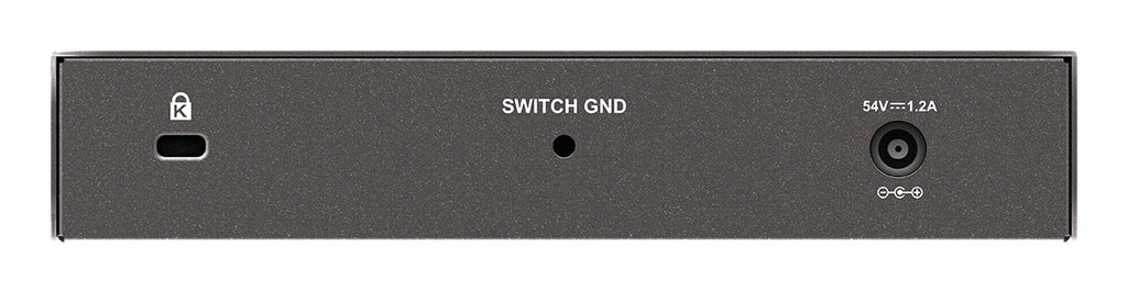 D-Link DGS-1008P/E commutateur réseau Non-géré L2 Gigabit Ethernet (10/100/1000) Connexion Ethernet, supportant l'alimentation via ce port (PoE) Bureau Noir