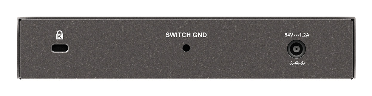 D-Link DGS-1008P/E commutateur réseau Non-géré L2 Gigabit Ethernet (10/100/1000) Connexion Ethernet, supportant l'alimentation via ce port (PoE) Bureau Noir