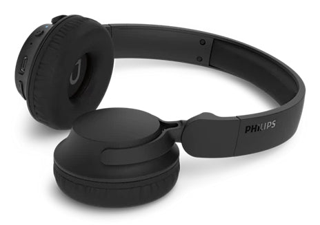 Philips TAH4000BK/00 Casque Sans Fil Bluetooth, Arceau, Appels et Musique, USB Type-C, Noir