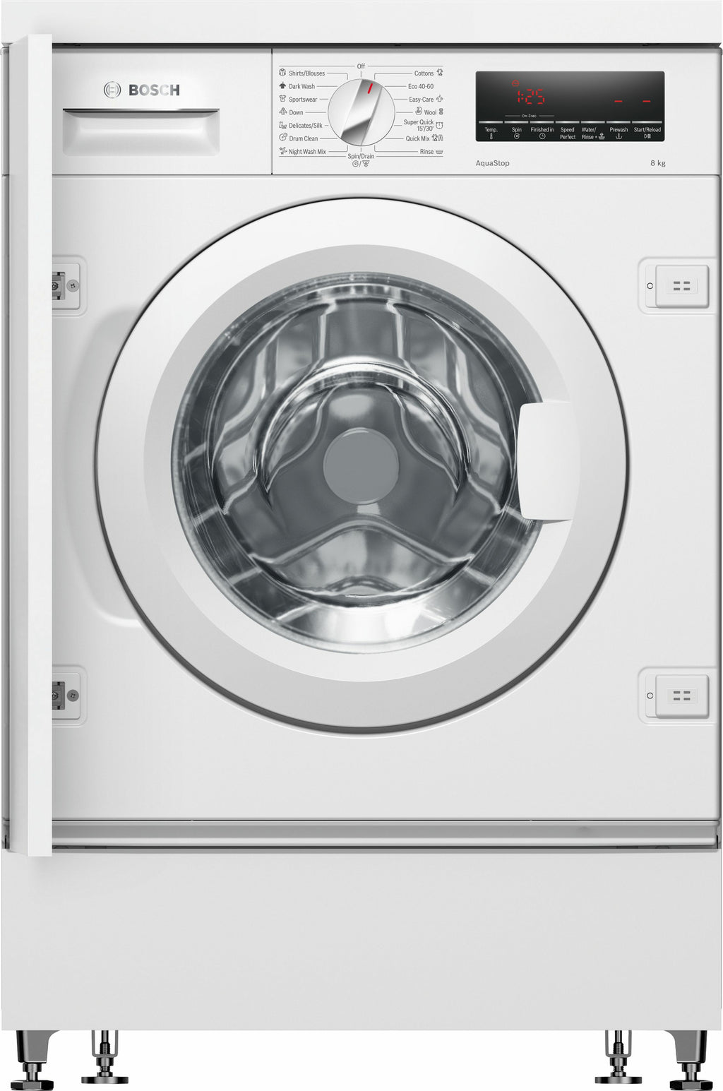Bosch Bosch Serie 8 WIW28542EU machine à laver Charge avant 8 kg 1400 tr/min Blanc