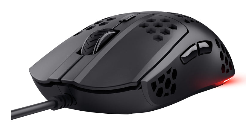 Trust GXT 928 HELOX Souris Gaming Optique pour Droitier, 6400 DPI, USB Type-A