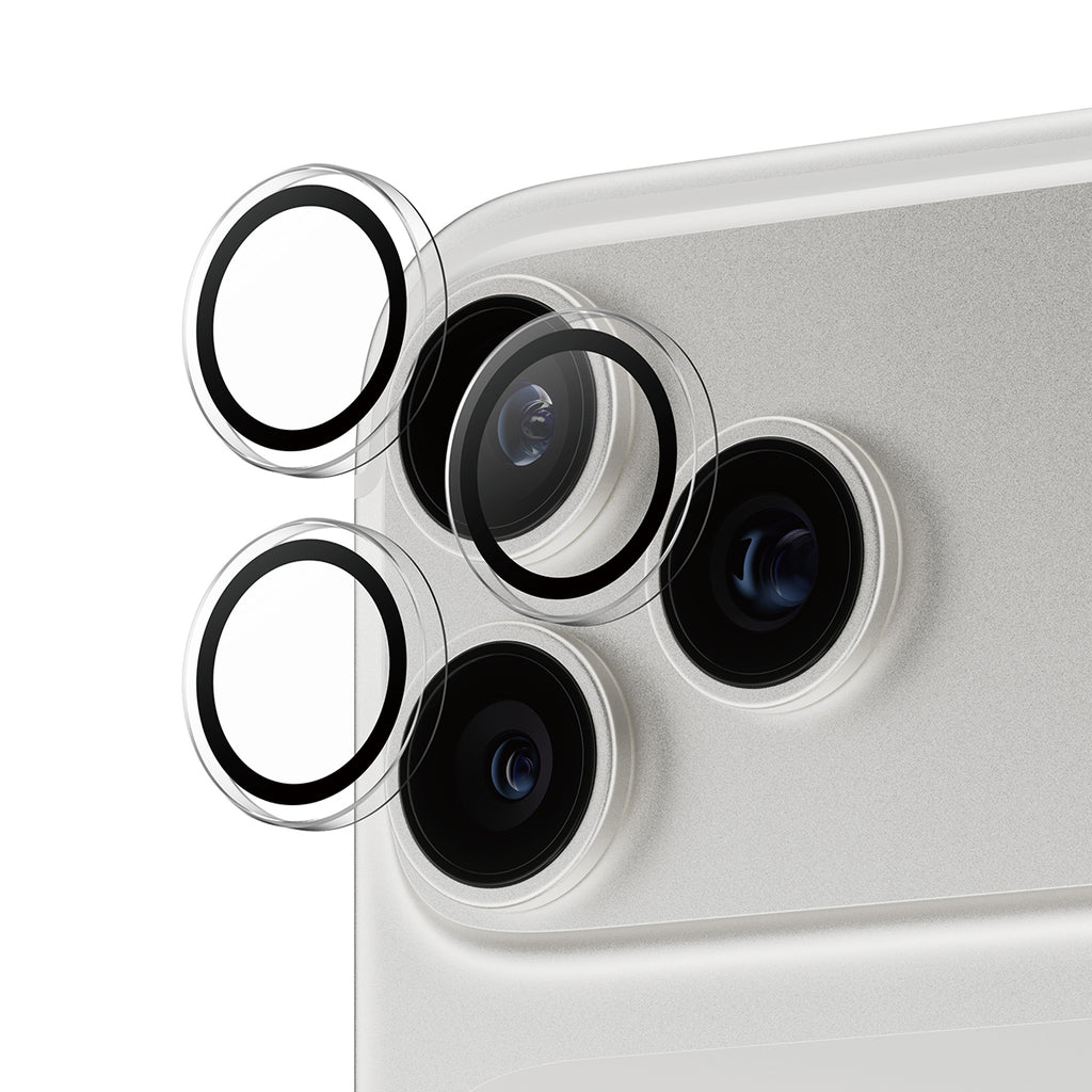 PanzerGlass ® Hoops® Camera Lens Protector Transparent iPhone 17 Pro | iPhone 17 Pro Max | iPhone 16 Pro | 16 Pro Max Protection d'écran transparent Apple 1 pièce(s)