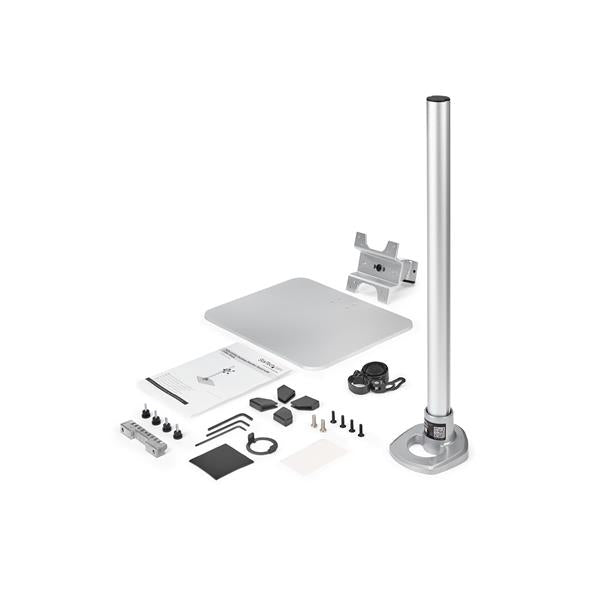 StarTech.com Support de Bureau pour Écran PC jusqu'à 34"(14kg) - Pied Moniteur Argenté en Acier