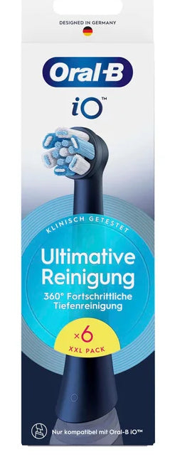 Oral-B iO Ultimative Reinigung 6 pièce(s) Noir