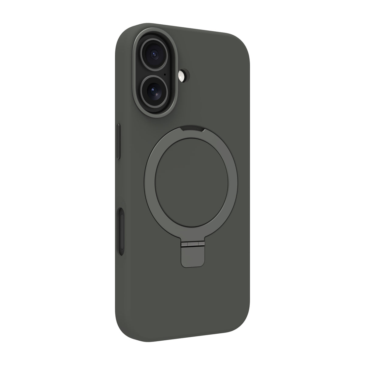 Coque de Protection Roskilde MS Kick ICON pour iPhone 17, Housse avec Support de Bureau, Vert