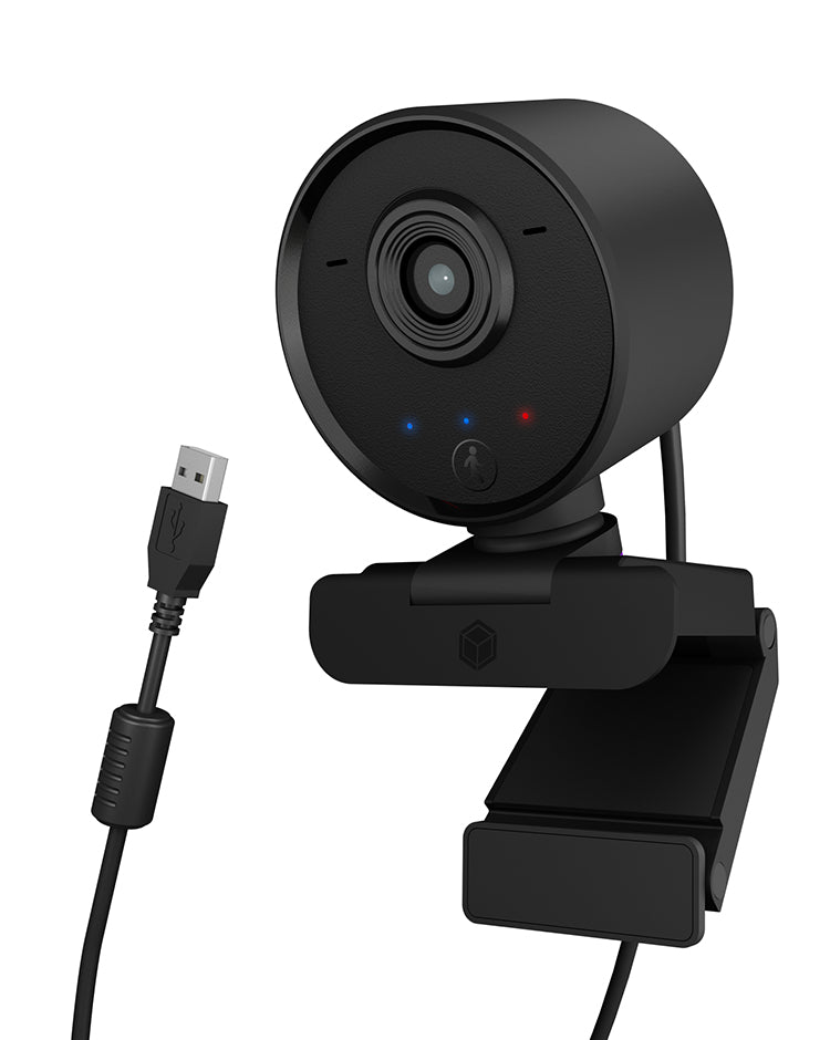 ICY BOX IB-CAM502-HD Webcam Full HD 1920 x 1080 pixels, Noir