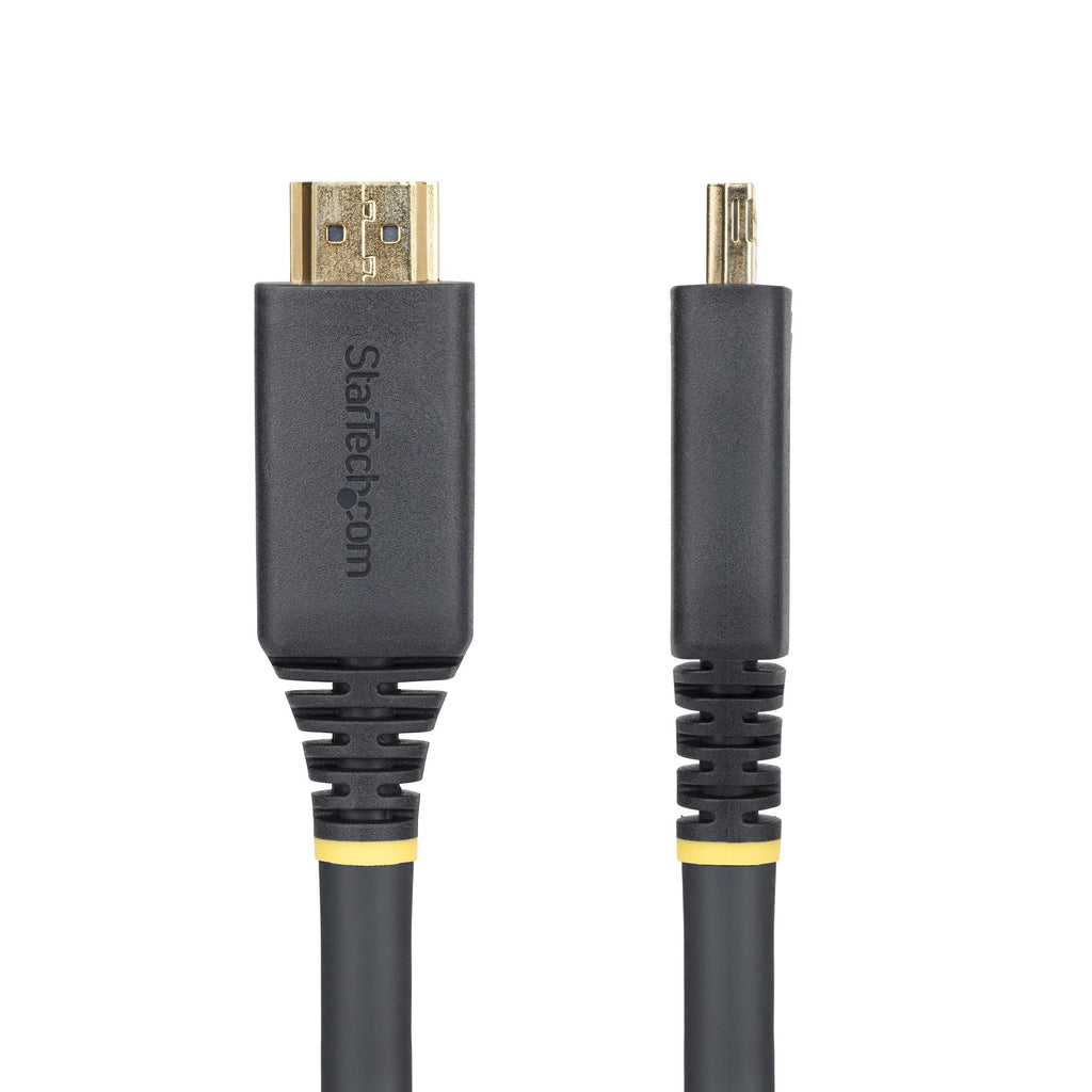 StarTech.com HDMI2-CABLE-GRIP-35F Câble HDMI 2.0 Standard, 10,6 m, Noir
