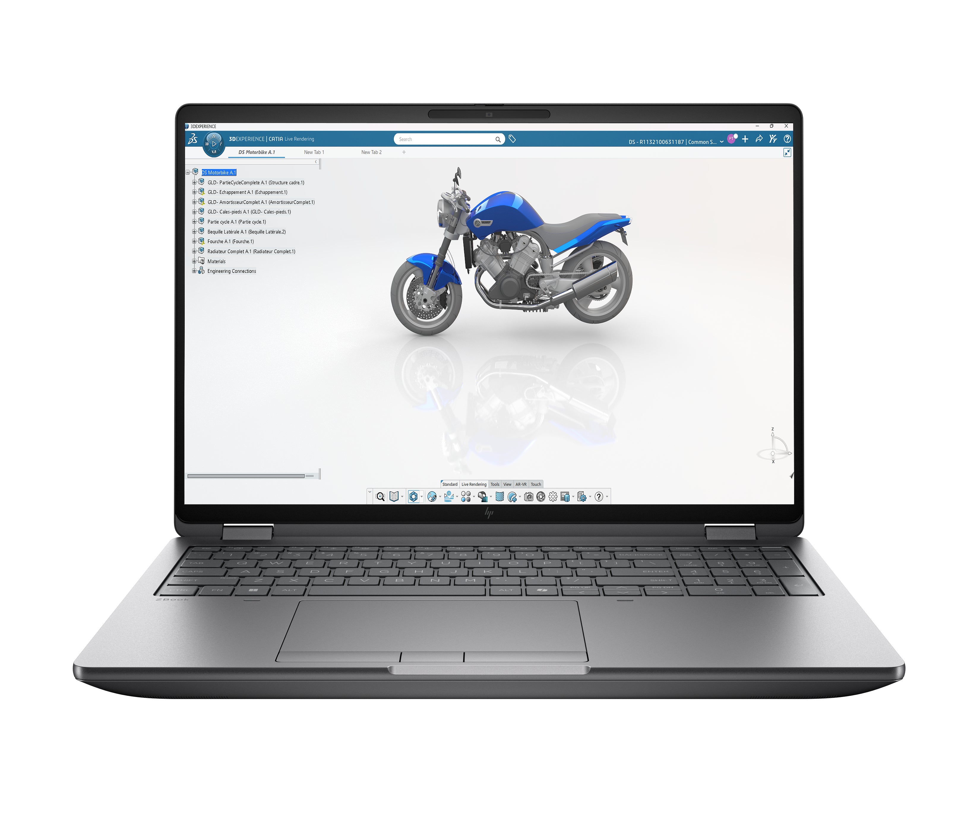 HP ZBook Fury G1i Mobile Workstation Intel Core Ultra 9 285HX 40.6 cm (16") 2.5K 64 GB DDR5-SDRAM 1 TB SSD NVIDIA RTX PRO 4000 Blackwell Wi-Fi 7 (802.11be) Windows 11 Pro AI Workstation, AI PC Silver
