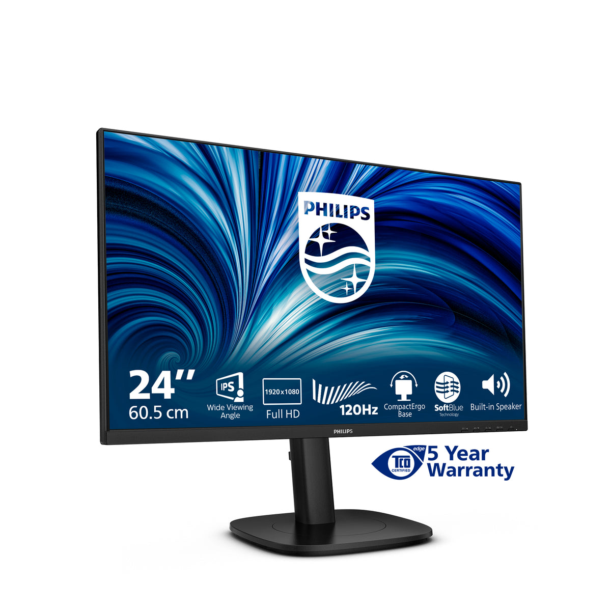 Philips 3000 series 24B2N3200J/00 Écran PC 23.8" Full HD 1920 x 1080 LCD Noir