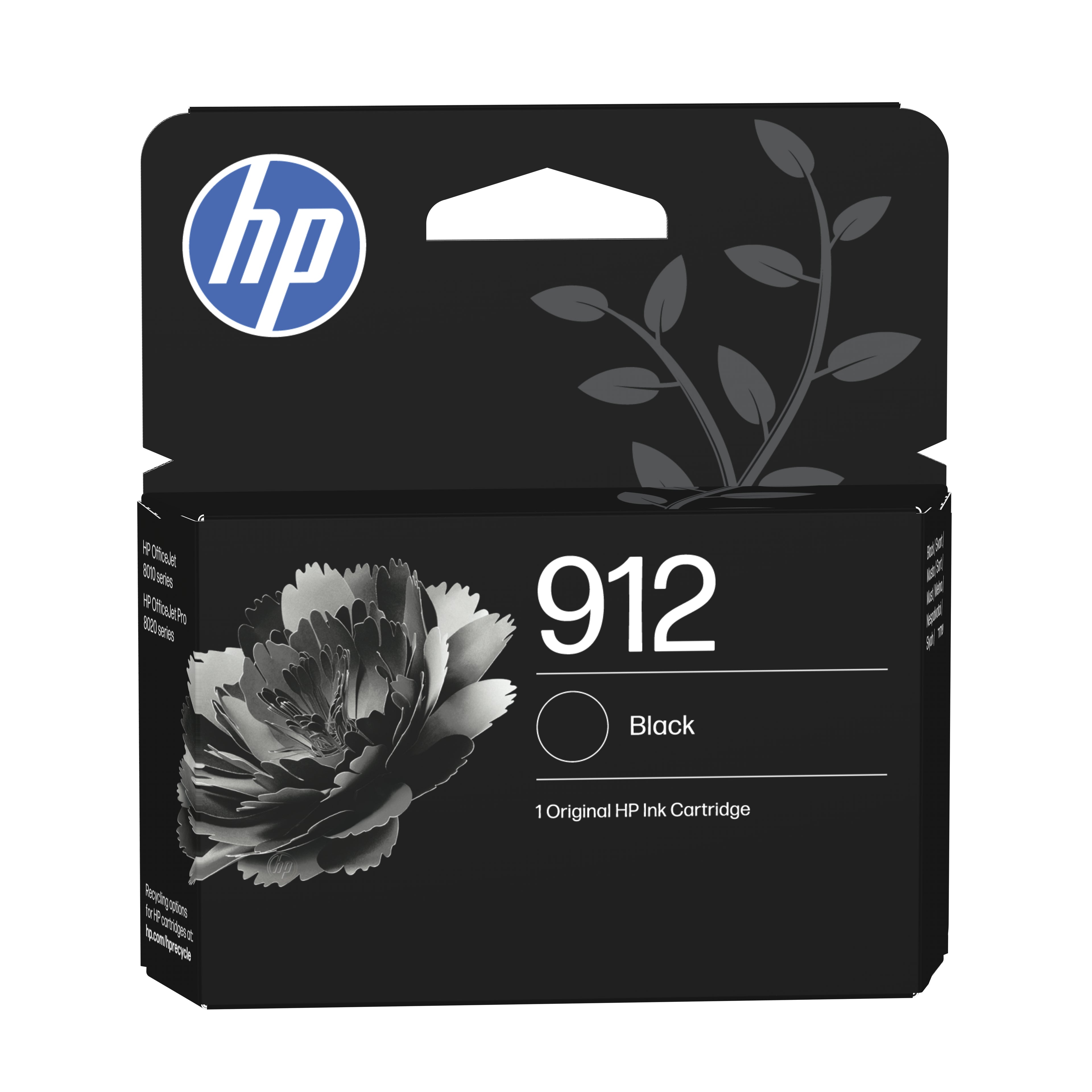 HP 912 Cartouche d'encre noire authentique