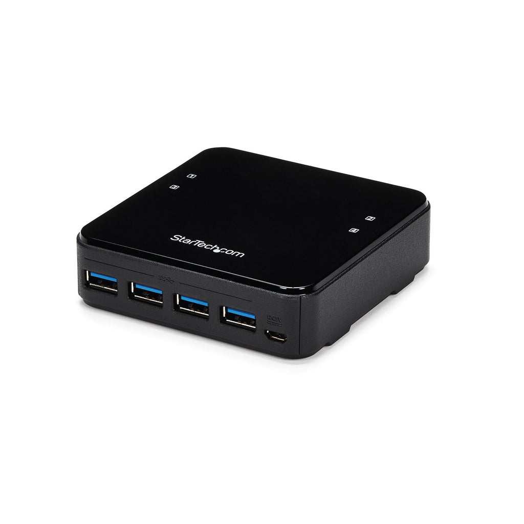 StarTech.com Switch de Partage de Périphériques USB 3.0 5Gbps 4 Entrées / 4 Sorties