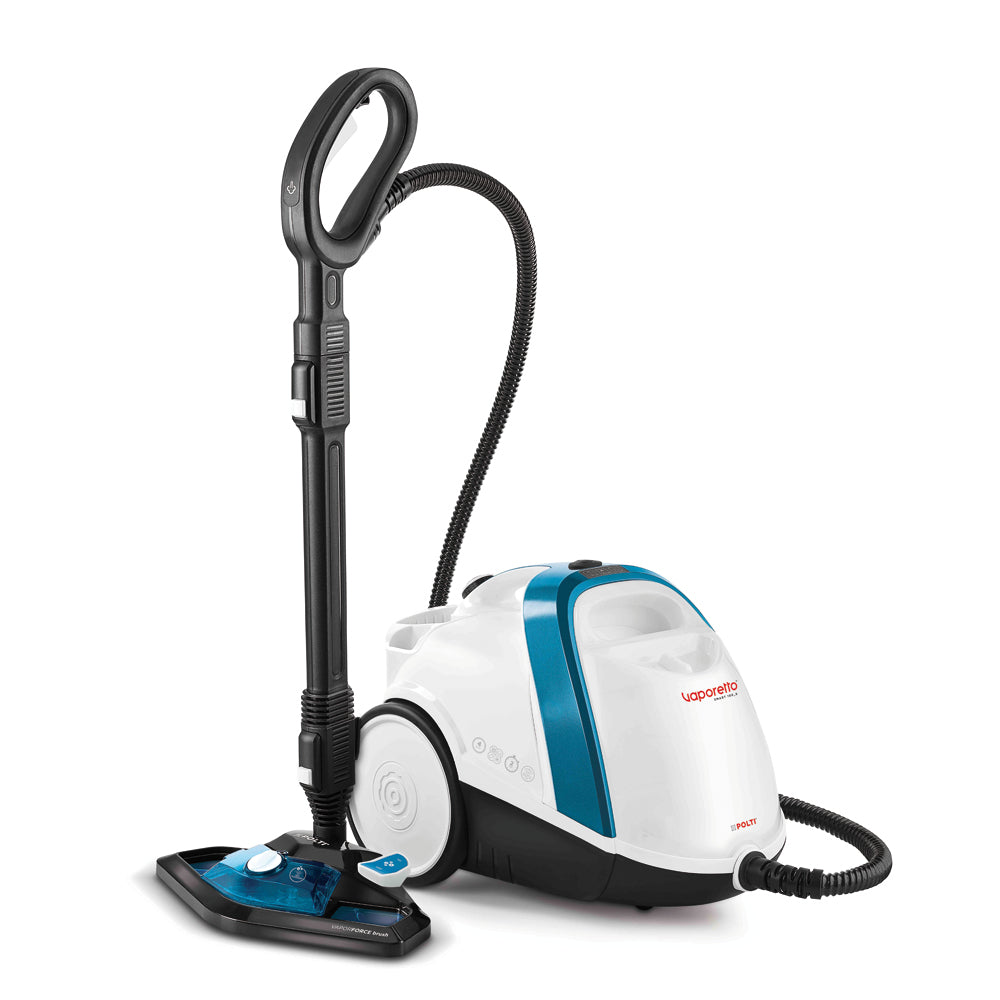 Polti Vaporetto Smart 100_B Nettoyeur vapeur traineau 1500 W Bleu, Blanc