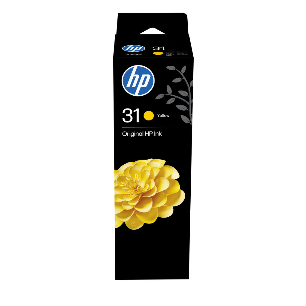 HP Bouteille d'encre jaune authentique 70 mL 31 Original