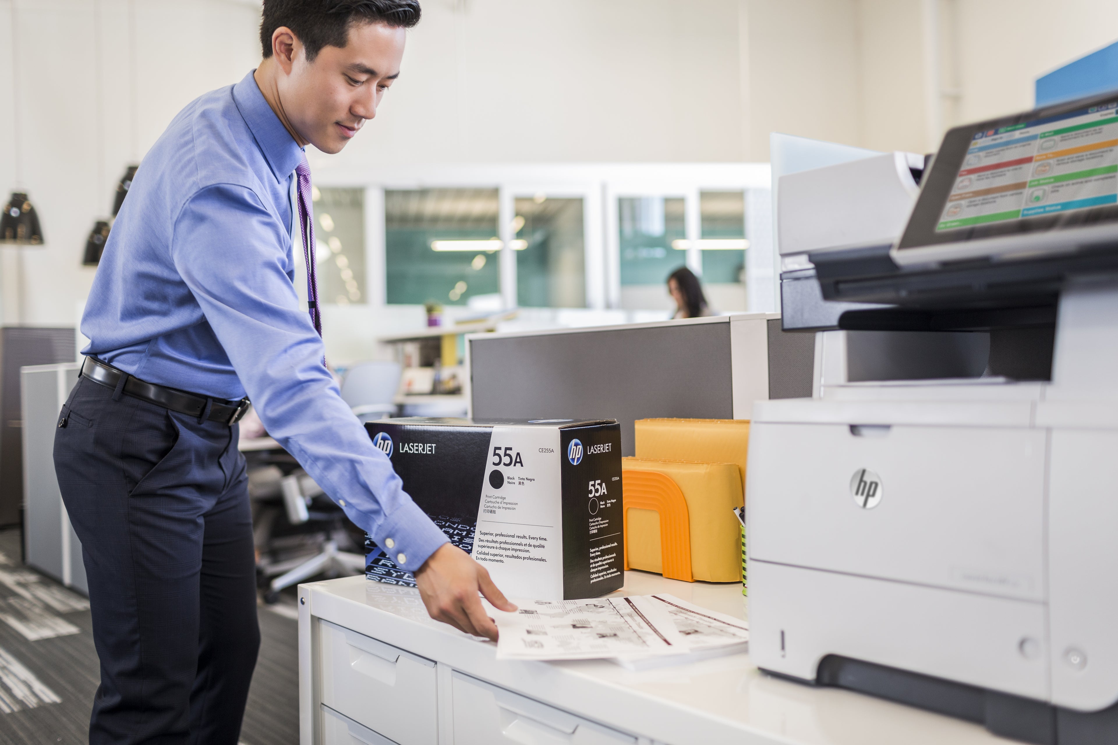HP 55A toner LaserJet noir authentique
