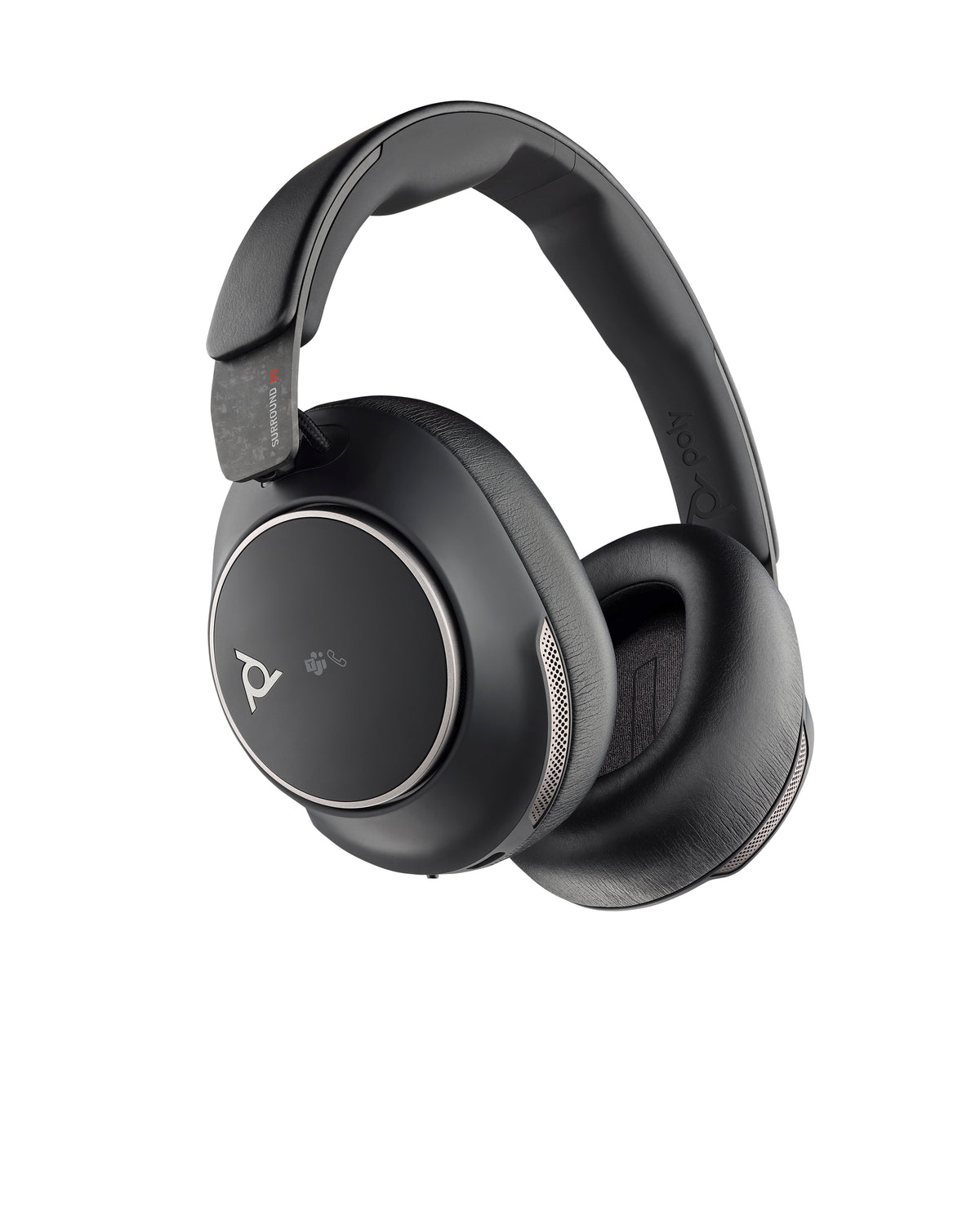 HP Poly Voyager Surround 80 UC USB-C, Certifié Microsoft Teams, avec Adaptateur USB-C/A