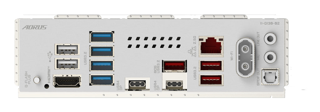 GIGABYTE X870E AORUS PRO ICE Carte Mère - Prend en charge les processeurs AMD Ryzen 9000, 16+2+2 Phases VRM Digital, jusqu'à 8000MHz DDR5 (OC), 3xPCIe 5.0 + 1xPCIe 4.0, Wi-Fi 7, 2.5GbE LAN, USB 4