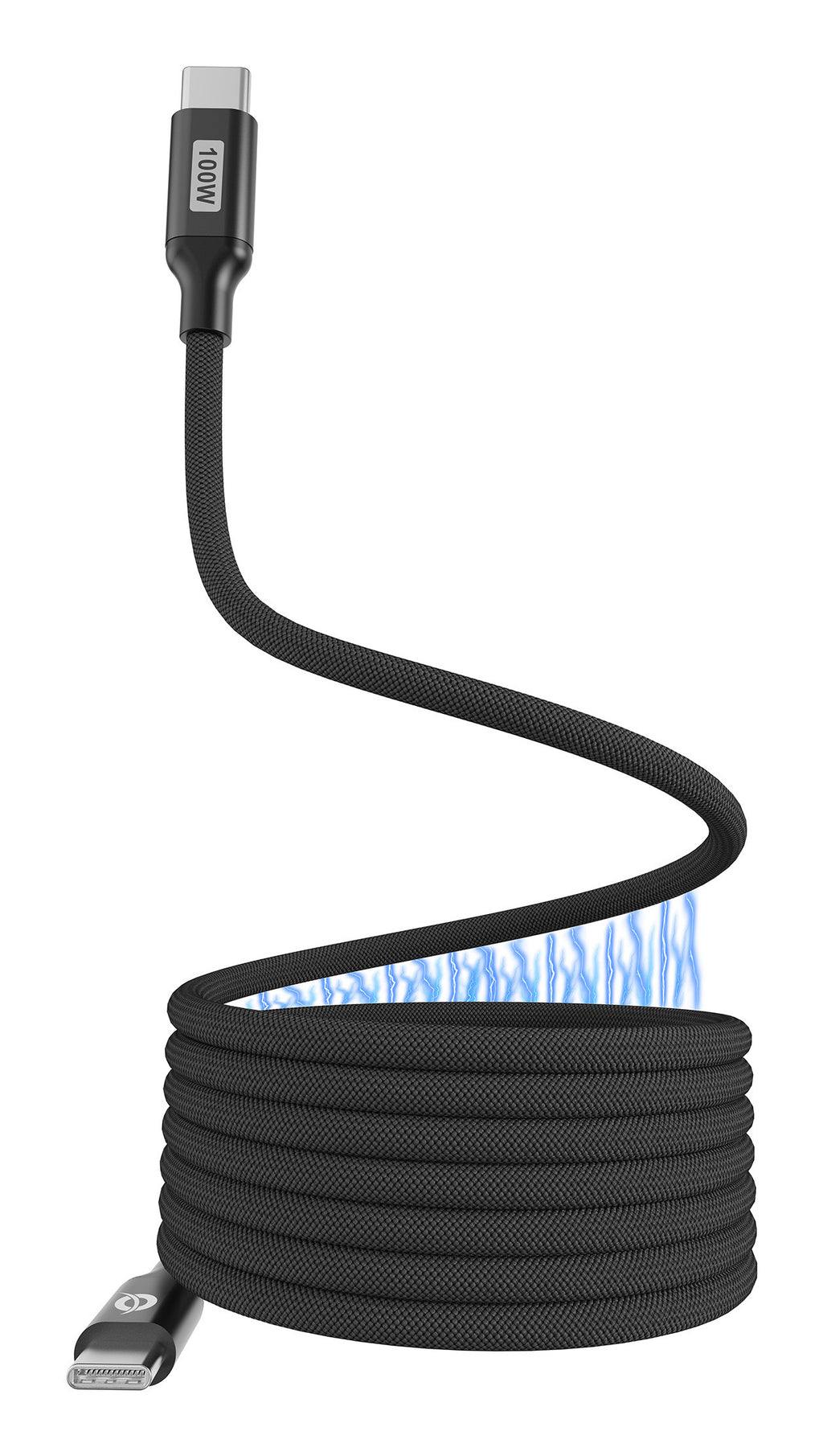 Conceptronic ETTA09B12 câble USB USB 2.0 1,2 m USB C 0,48 Gbit/s 100 W Noir
